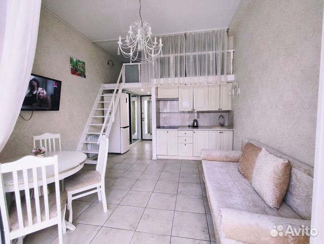 

Квартира-студия, 35 м², 2 кровати