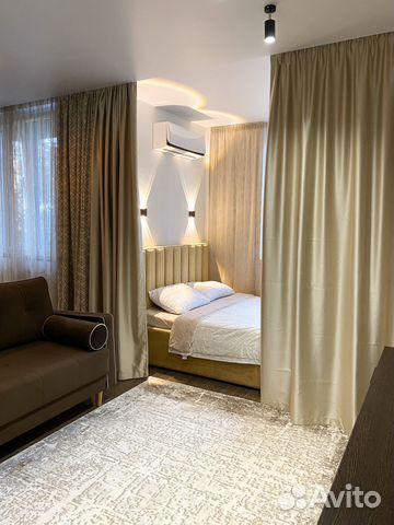 

Квартира-студия, 42 м², 2 кровати