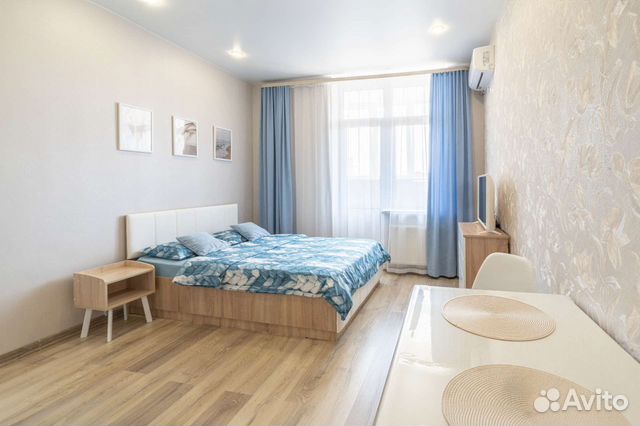 

Квартира-студия, 27 м², 1 кровать