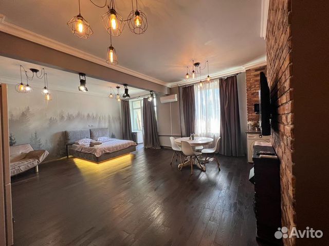 

Квартира-студия, 52 м², 2 кровати