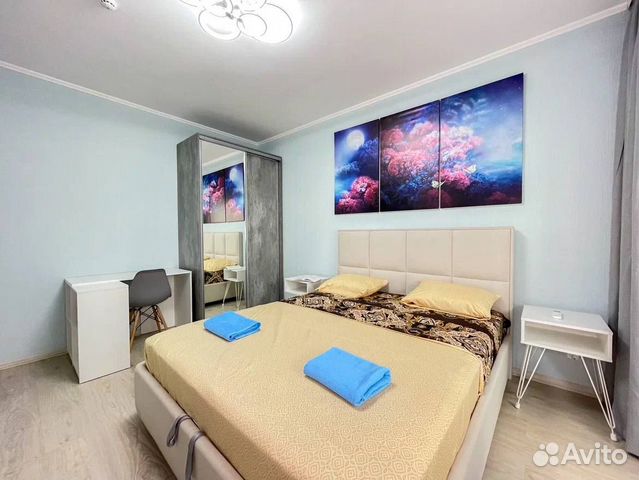 

1-к. квартира, 43 м², 2 кровати