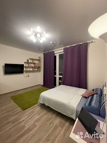 

Квартира-студия, 30 м², 1 кровать