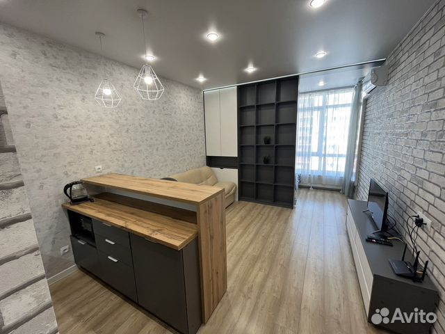 

Квартира-студия, 28 м², 1 кровать