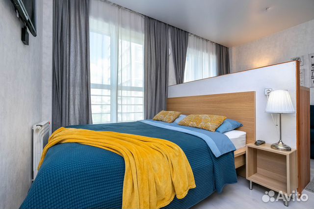 

Квартира-студия, 32 м², 2 кровати