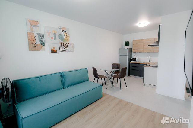 

1-к. квартира, 40 м², 3 кровати