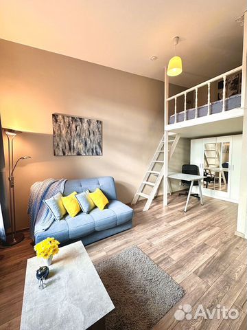 

1-к. квартира, 38 м², 2 кровати