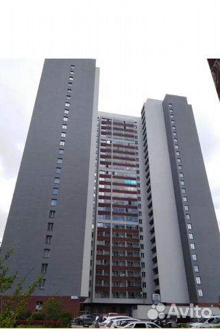 

Квартира-студия, 27 м², 2 кровати