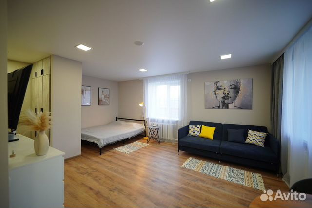 

Квартира-студия, 32 м², 2 кровати