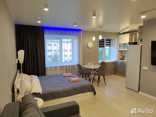 

Квартира-студия, 30 м², 2 кровати