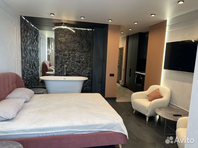 

Квартира-студия, 40 м², 2 кровати