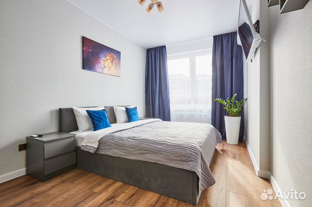 

1-к. квартира, 35 м², 2 кровати