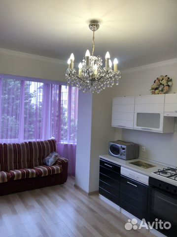 

1-к. квартира, 52 м², 2 кровати