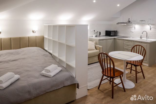 

Квартира-студия в апарт-отеле, 28 м², 2 кровати