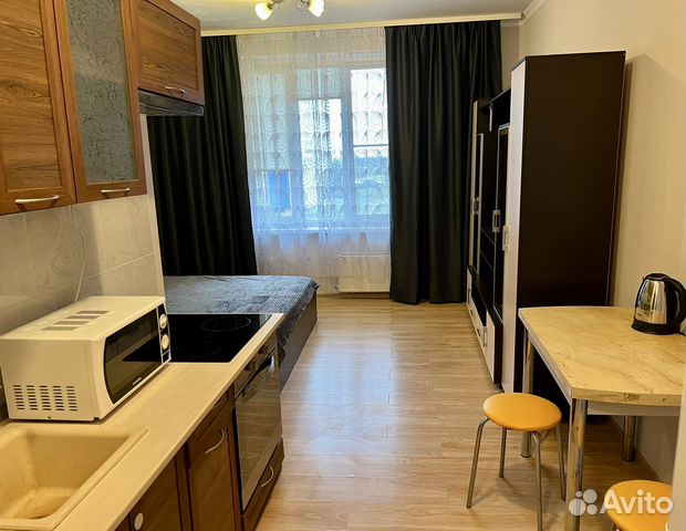 

Квартира-студия, 25 м², 1 кровать