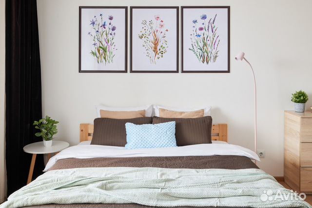 

Квартира-студия, 27 м², 1 кровать