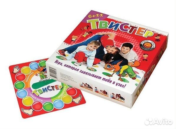 Напольная игра Твистер Эра (Twister)