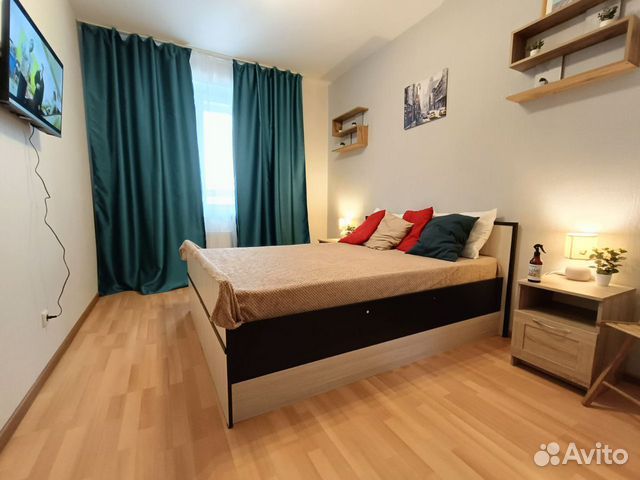 

1-к. квартира, 42,5 м², 2 кровати