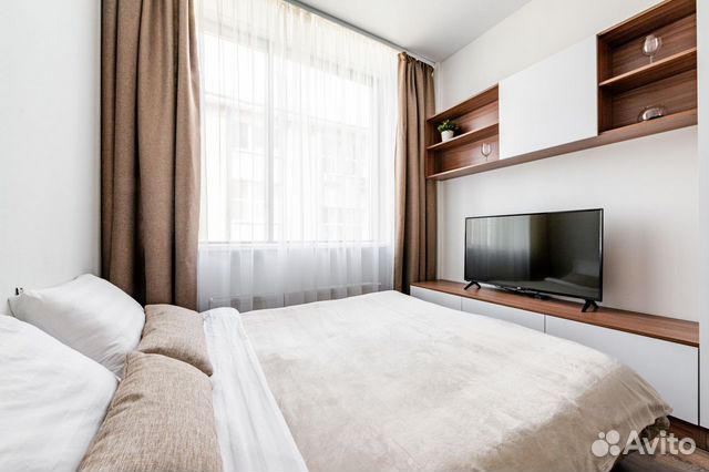 

Квартира-студия, 27 м², 1 кровать