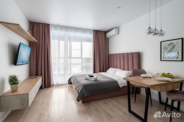 

Квартира-студия, 23,5 м², 1 кровать
