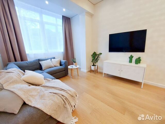 

1-к. квартира, 42 м², 2 кровати