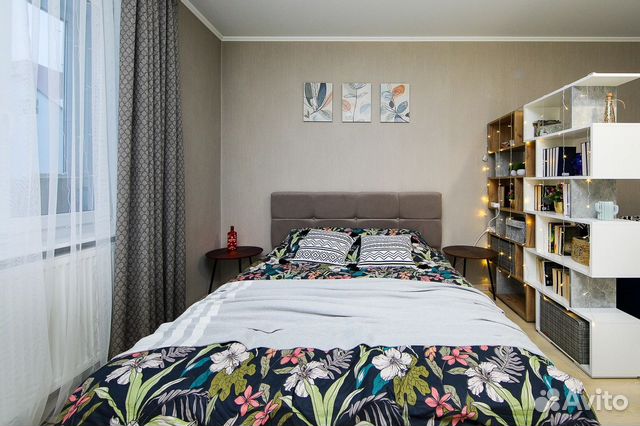 

1-к. квартира, 50 м², 2 кровати
