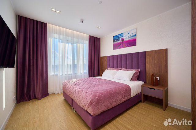 

1-к. квартира, 47 м², 2 кровати