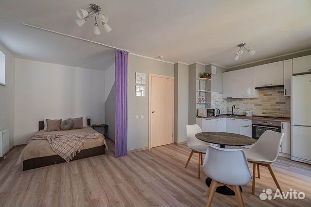 

1-к. квартира, 30 м², 2 кровати