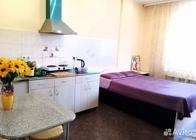 

Квартира-студия, 32 м², 2 кровати