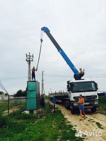 Манипулятор 20 тонн с полуприцепом, длинномер Манипулятор 20 тонн с полуприцепом, длинномер