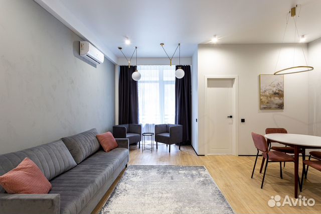 

1-к. квартира, 45,7 м², 2 кровати