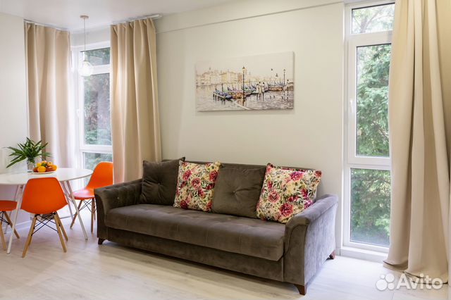 

1-к. квартира, 37 м², 2 кровати