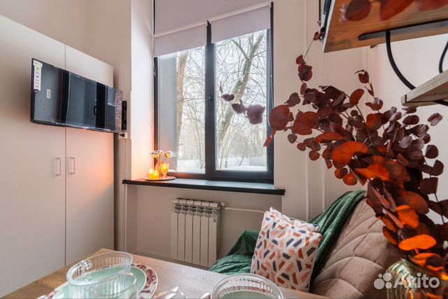 

Квартира-студия, 15 м², 2 кровати