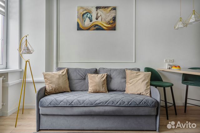 

Квартира-студия, 35 м², 2 кровати