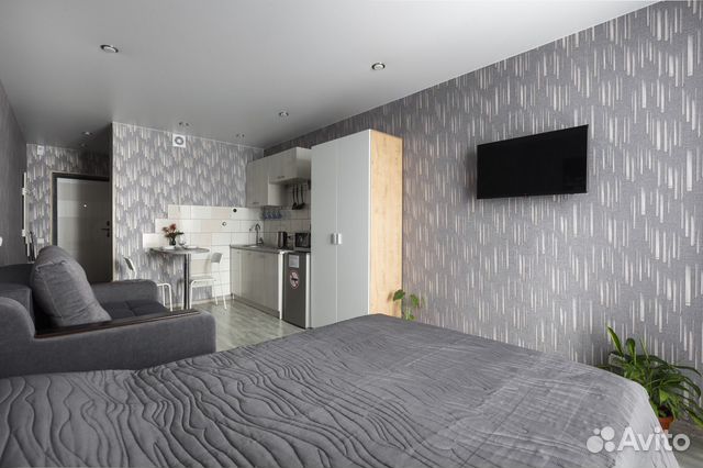

Квартира-студия, 26 м², 2 кровати