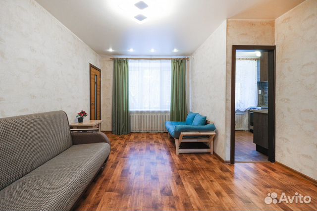 

2-к. квартира, 45 м², 3 кровати
