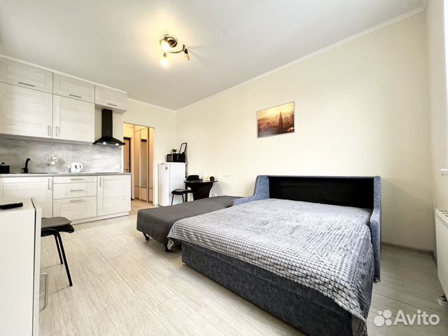

Квартира-студия, 28 м², 2 кровати