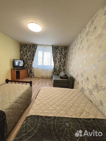 

1-к. квартира, 38 м², 4 кровати