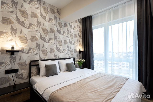 

1-к. квартира, 32 м², 3 кровати