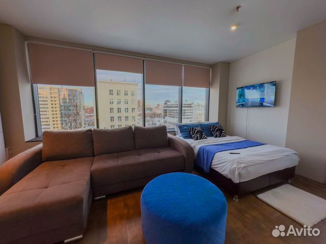 

Квартира-студия, 39 м², 2 кровати