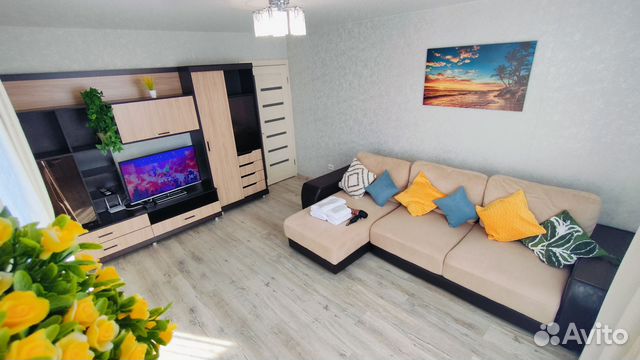 

1-к. квартира, 40 м², 2 кровати