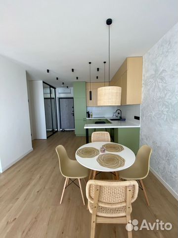 

1-к. квартира, 42 м², 2 кровати