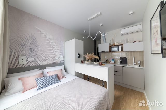 

Квартира-студия, 19 м², 1 кровать