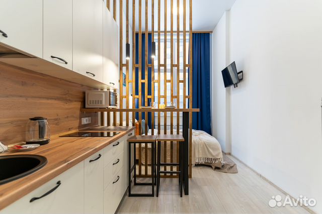 

Квартира-студия, 21 м², 1 кровать