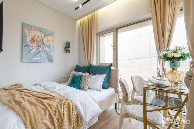 

Квартира-студия, 16 м², 1 кровать