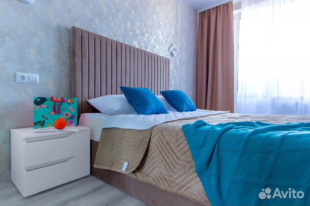 

1-к. квартира, 40 м², 2 кровати
