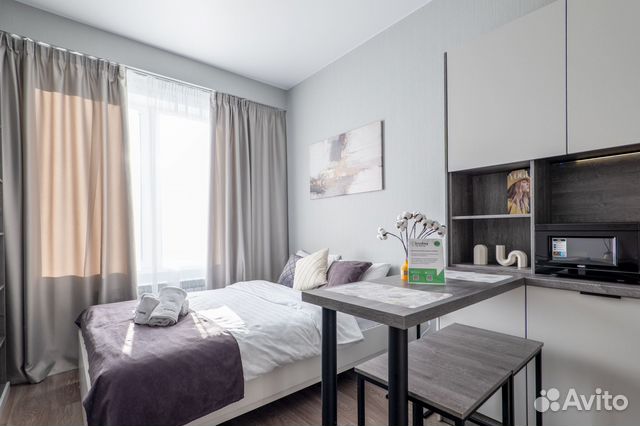 

Квартира-студия в апарт-отеле, 16 м², 1 кровать