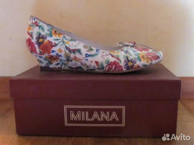 Балетки нат.кожа milana новые Балетки нат.кожа milana новые