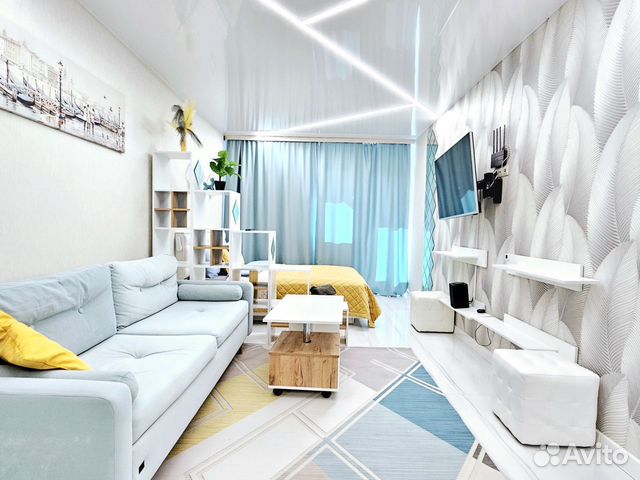 

Квартира-студия, 34 м², 2 кровати