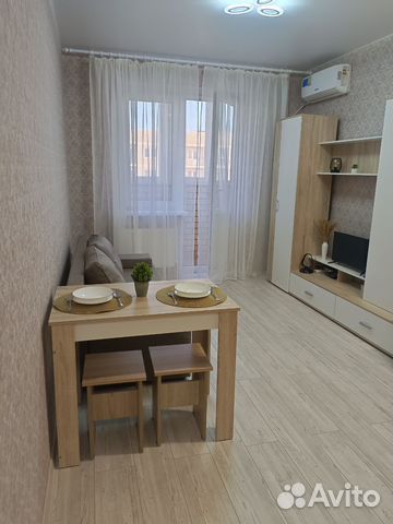 

Квартира-студия, 28 м², 1 кровать