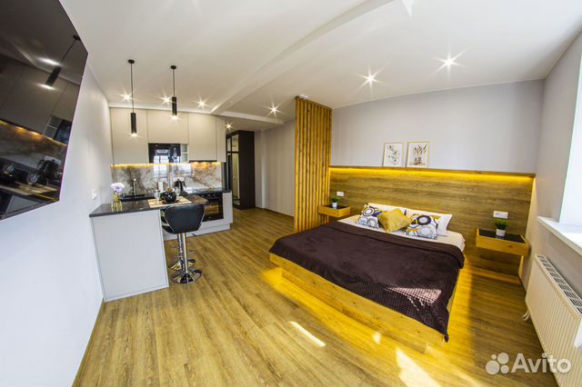 

Квартира-студия, 33,5 м², 1 кровать